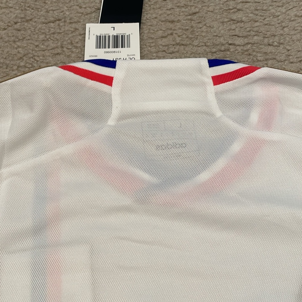 Men's adidas Lyon Home Jersey 23/24 men size L NWT - Picture 6 of 6
